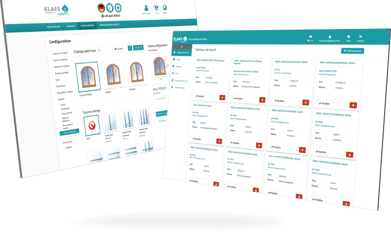 solutions web écrans de boutique en ligne