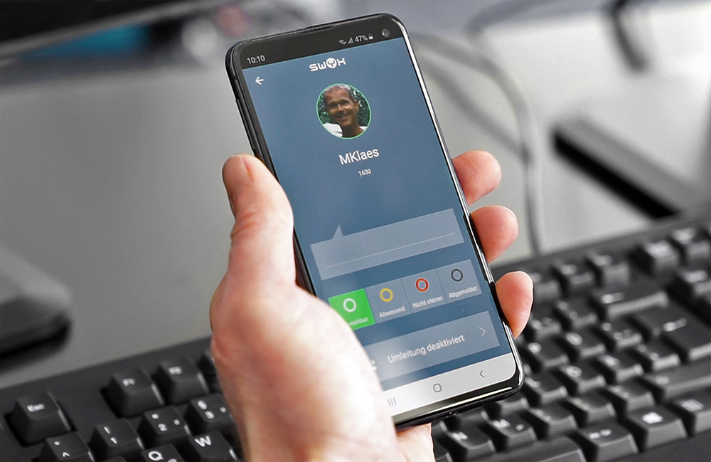 Homeoffice mit Swyx - IP-Telefonie-App